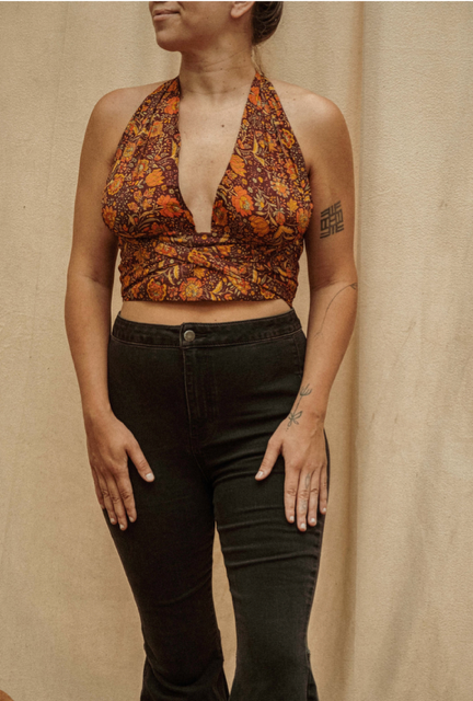 Hali Multi-Way Tie Top